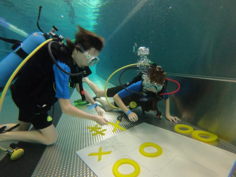 nurkowanie dla dzieci toruń aqua aga