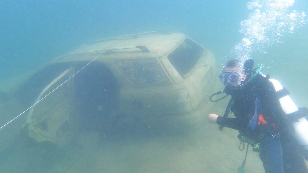 zaawansowane nurkowanie dla dzieci toruń aqua aga