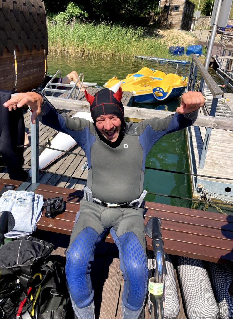 kurs nurkowy hsa dla niepełnosprawnych aqua aga toruń