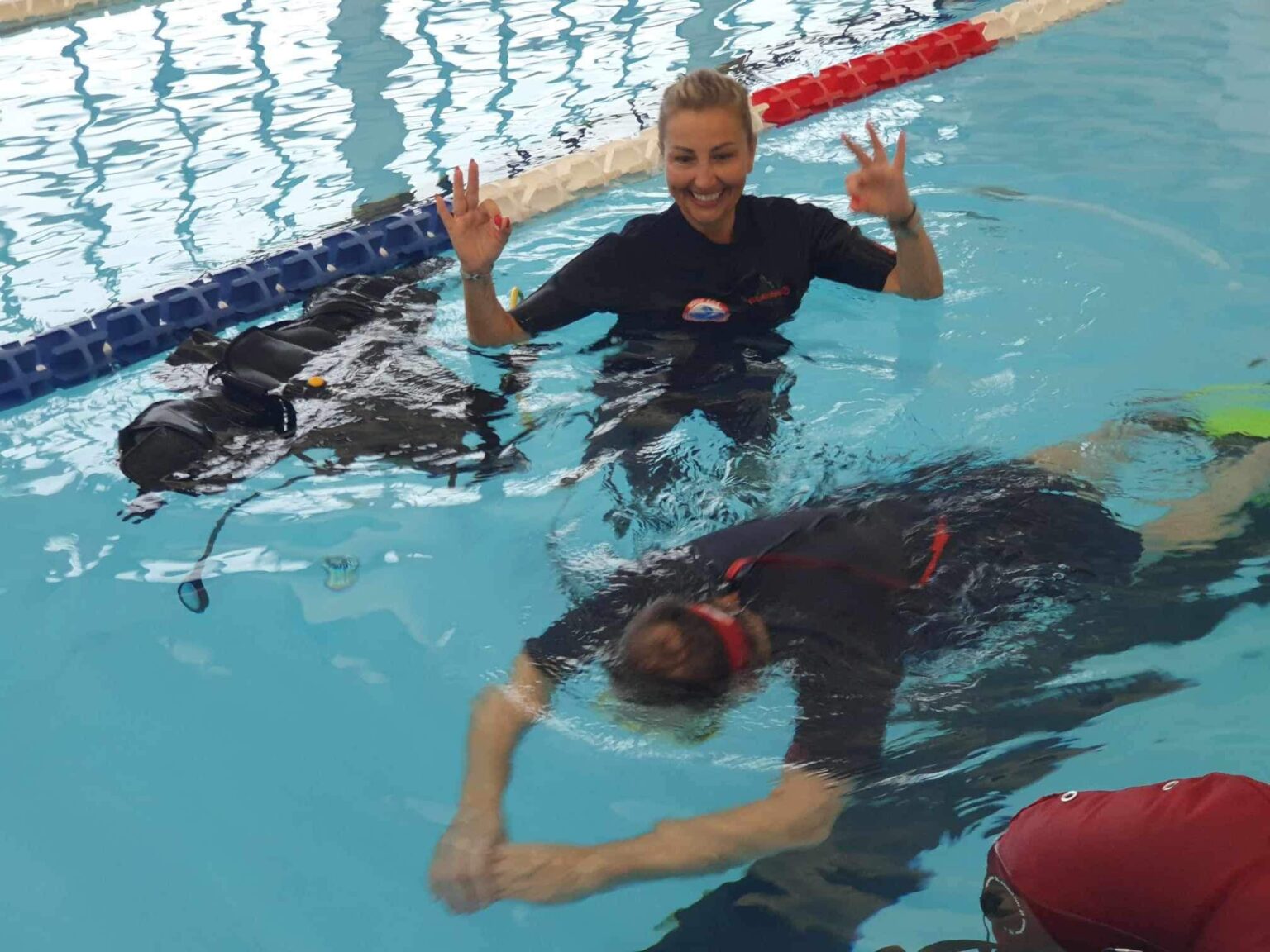 lekcja nurkowania toruń aqua aga intro nurkowe sdi scuba discovery